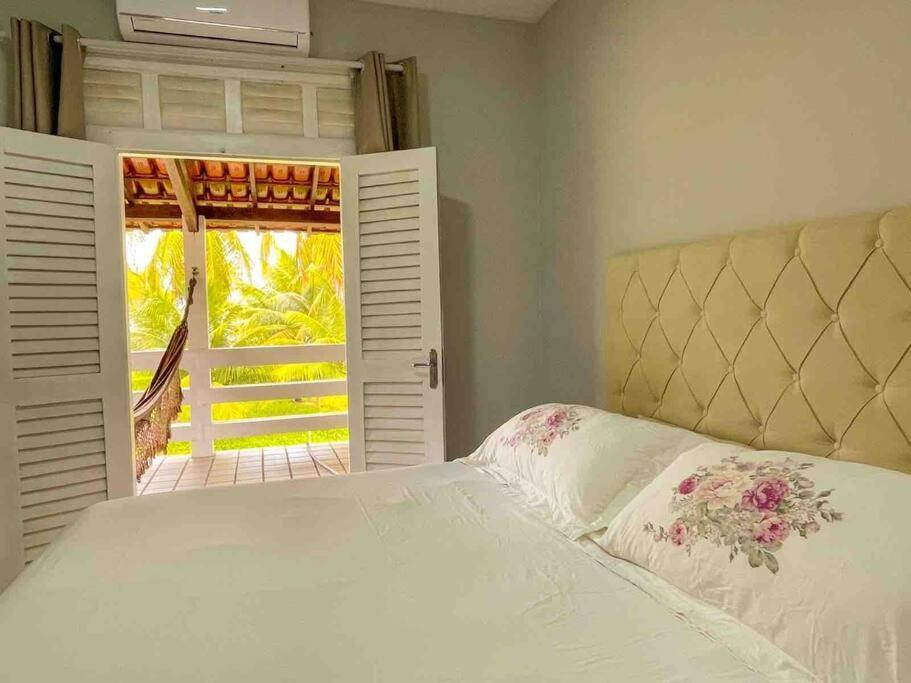 Casa A 170M Da Praia Com Vista Para O Mar イリェウス エクステリア 写真