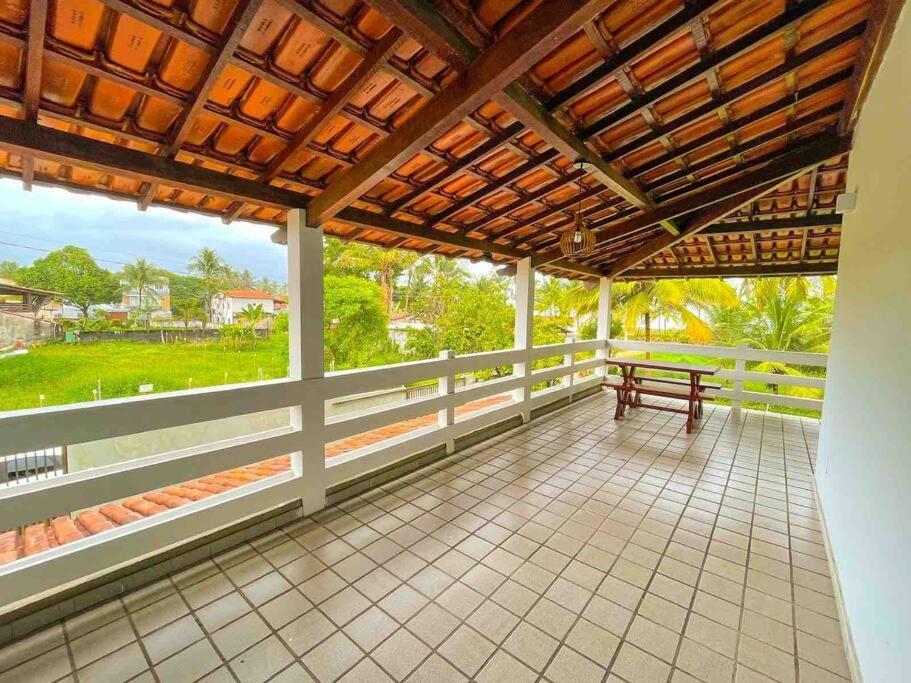 Casa A 170M Da Praia Com Vista Para O Mar イリェウス エクステリア 写真